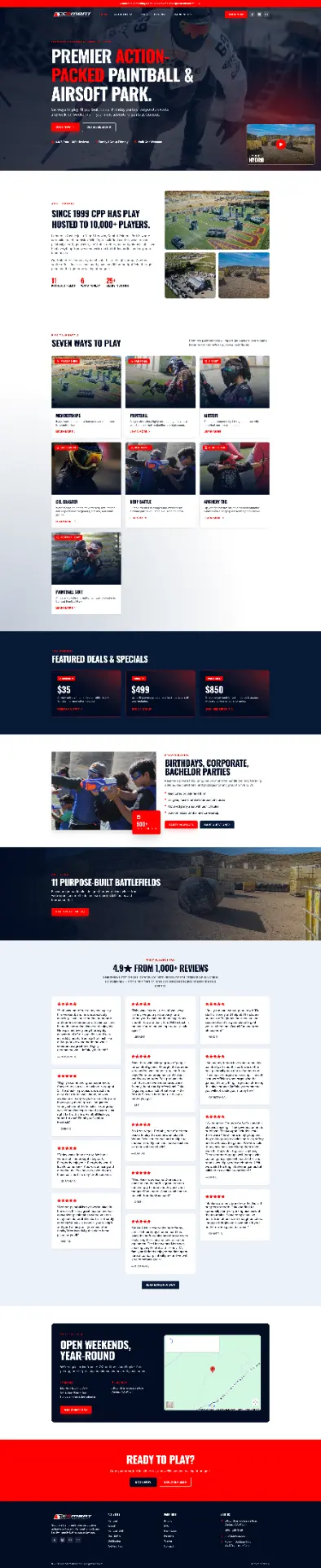 Combat Paintball Park screenshot