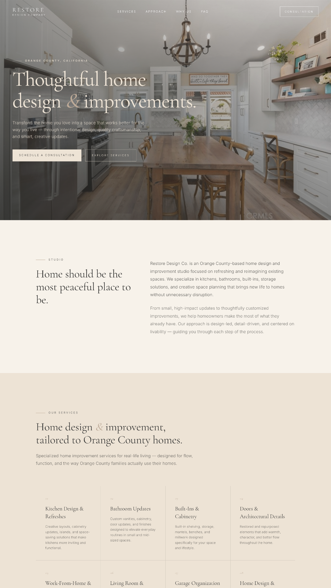 Restore Design Company screenshot